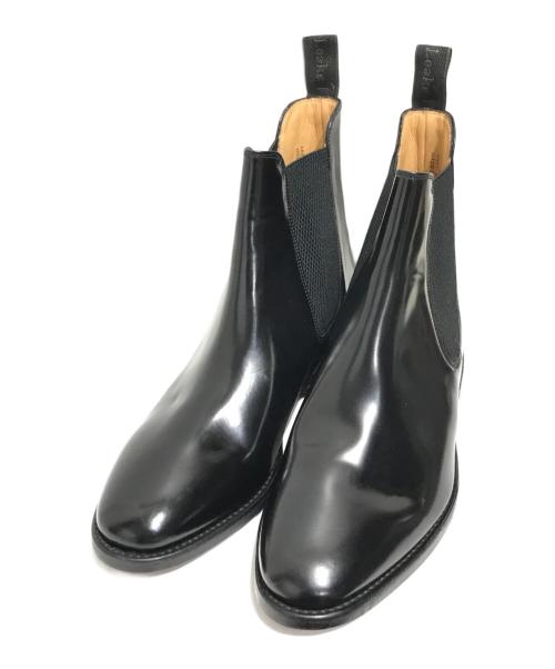 LOAKE（ローク）LOAKE (ローク) サイドゴアブーツ ブラック サイズ:7 1/2の古着・服飾アイテム