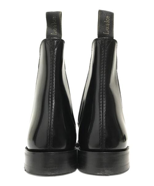 LOAKE（ローク）LOAKE (ローク) サイドゴアブーツ ブラック サイズ:7 1/2の古着・服飾アイテム