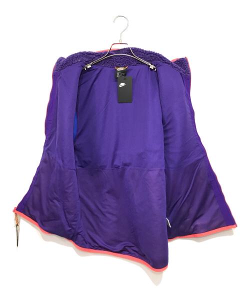 NIKE（ナイキ）NIKE (ナイキ) フリースベスト パープル×オレンジ サイズ:XLの古着・服飾アイテム