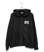 Hysteric Glamourヒステリックグラマー）の古着「HG CIRCLE HEAD パーカー」｜ブラック