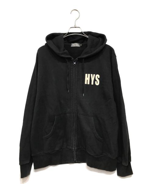 Hysteric Glamour（ヒステリックグラマー）Hysteric Glamour (ヒステリックグラマー) HG CIRCLE HEAD パーカー ブラック サイズ:XLの古着・服飾アイテム