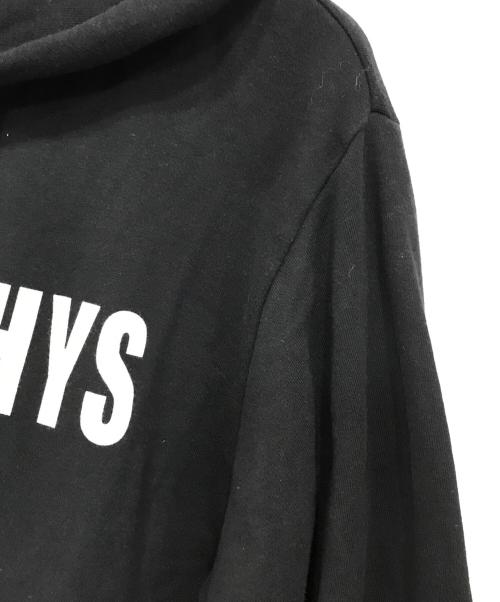 Hysteric Glamour（ヒステリックグラマー）Hysteric Glamour (ヒステリックグラマー) HG CIRCLE HEAD パーカー ブラック サイズ:XLの古着・服飾アイテム