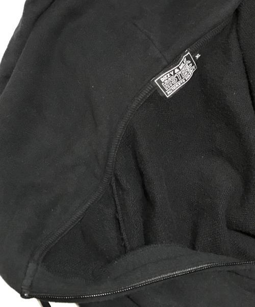 Hysteric Glamour（ヒステリックグラマー）Hysteric Glamour (ヒステリックグラマー) HG CIRCLE HEAD パーカー ブラック サイズ:XLの古着・服飾アイテム