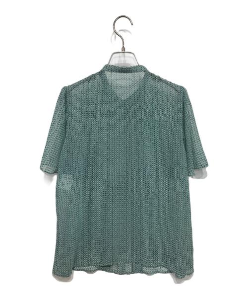 ANAYI（アナイ）ANAYI (アナイ) 総柄ボウタイシャツ ブルー サイズ:38の古着・服飾アイテム