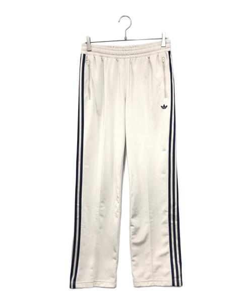 adidas（アディダス）adidas (アディダス) トラックパンツ ジェンダーニュートラル ホワイト サイズ:Mの古着・服飾アイテム