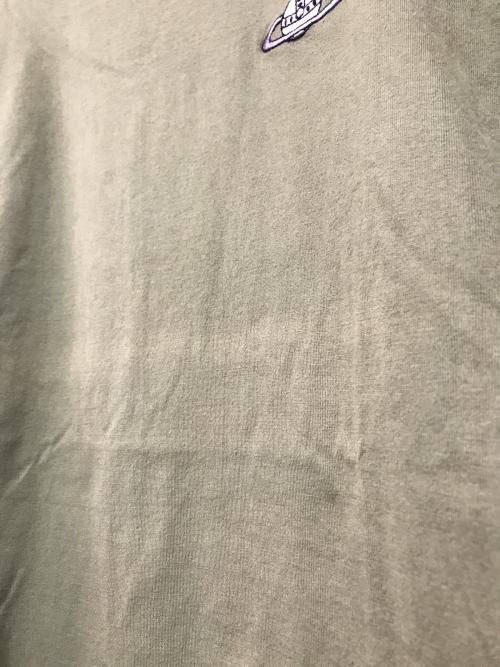 Vivienne Westwood（ヴィヴィアンウエストウッド）Vivienne Westwood (ヴィヴィアンウエストウッド) オーブ刺繍Tシャツ グリーン サイズ:Mの古着・服飾アイテム