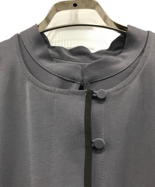 PUBLIC TOKYO（パブリックトウキョウ）PUBLIC TOKYO (パブリックトウキョウ) ドッキングJQレイヤードワンピース グレー サイズ:FREEの古着・服飾アイテム