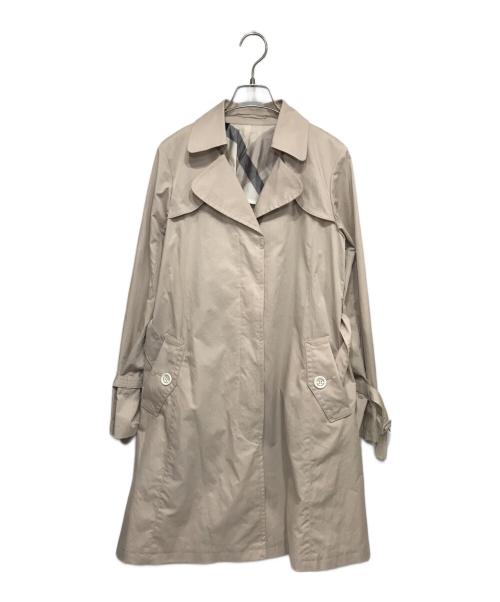 BLUE LABEL CRESTBRIDGE（ブルーレーベルクレストブリッジ）BLUE LABEL CRESTBRIDGE (ブルーレーベルクレストブリッジ) トレンチコート ベージュ サイズ:38の古着・服飾アイテム