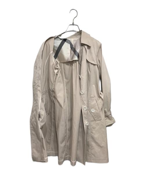 BLUE LABEL CRESTBRIDGE（ブルーレーベルクレストブリッジ）BLUE LABEL CRESTBRIDGE (ブルーレーベルクレストブリッジ) トレンチコート ベージュ サイズ:38の古着・服飾アイテム
