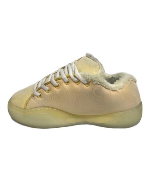 ERL（イーアールエル）ERL (イーアールエル) VAMPS FOAM SKATE SNEAKER アイボリー サイズ:US9の古着・服飾アイテム