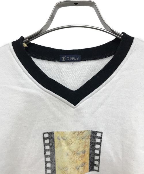 フジテレビ（フジテレビ）フジテレビ (フジテレビ) 90s SMAP×SMAP プリントスウェット ホワイト サイズ:-の古着・服飾アイテム