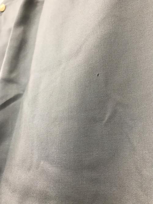 cornier（コルニエ）cornier (コルニエ) Super130's WORSTED WOOL 2-TUCK WIDE PANTS スラックス グレー サイズ:Mの古着・服飾アイテム