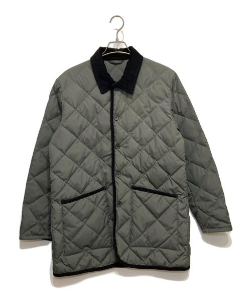 TAION（タイオン）TAION (タイオン) SHIPS別注 キルティングダウンジャケット グレー サイズ:Lの古着・服飾アイテム