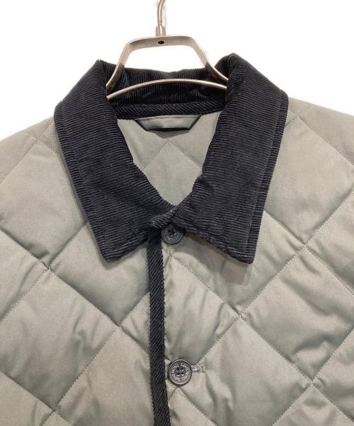 TAION（タイオン）TAION (タイオン) SHIPS別注 キルティングダウンジャケット グレー サイズ:Lの古着・服飾アイテム
