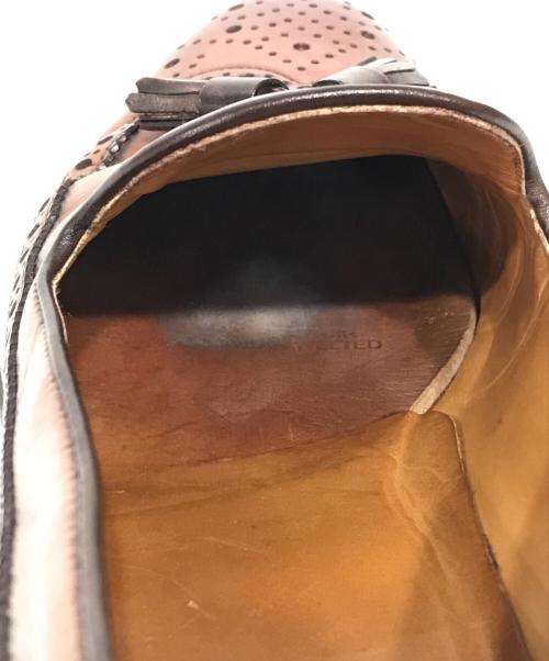 berwick（バーウィック）berwick (バーウィック) タッセルローファー ブラウン サイズ:5の古着・服飾アイテム