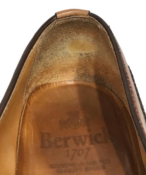 berwick（バーウィック）berwick (バーウィック) タッセルローファー ブラウン サイズ:5の古着・服飾アイテム