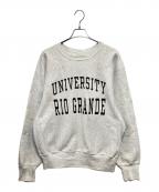 GRIBBLEグリブル）の古着「古着リバースタイプビッグスウェット」｜グレー