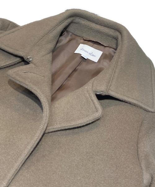 STEVEN ALAN（スティーブンアラン）STEVEN ALAN (スティーブンアラン) WOOL BEAVER TENT COAT ベージュ サイズ:Sの古着・服飾アイテム