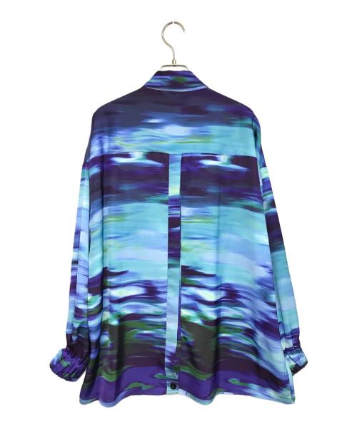 RIM.ARK（リムアーク）RIM.ARK (リムアーク) Water lilies art printed SH BLU/ブルー サイズ:FREEの古着・服飾アイテム