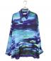 RIM.ARK（リムアーク）の古着「Water lilies art printed SH」｜BLU/ブルー
