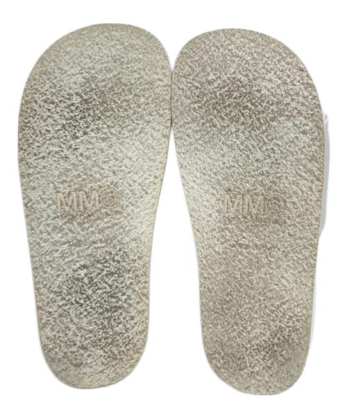 MM6 Maison Margiela（エムエムシックスメゾンマルジェラ）MM6 Maison Margiela (エムエムシックス メゾンマルジェラ) シャワーサンダル ホワイト サイズ:36の古着・服飾アイテム