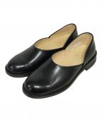 HARUTA×CLANEハルタ×クラネ）の古着「コラボフラットシューズ」｜ブラック