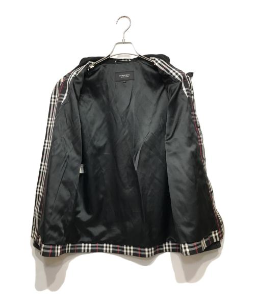 BURBERRY BLACK LABEL（バーバリーブラックレーベル）BURBERRY BLACK LABEL (バーバリーブラックレーベル) ショートステンカラーコート ブラック サイズ:Lの古着・服飾アイテム