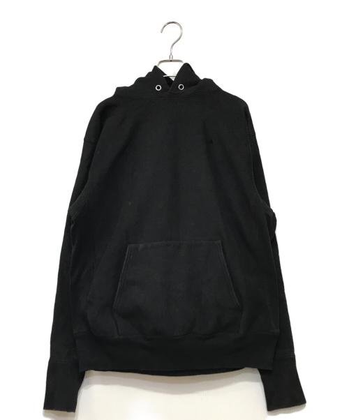 ATON（エイトン）ATON (エイトン) NATURAL DYE URAKE HOODIE ブラック サイズ:04の古着・服飾アイテム