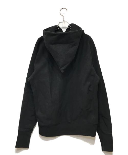 ATON（エイトン）ATON (エイトン) NATURAL DYE URAKE HOODIE ブラック サイズ:04の古着・服飾アイテム