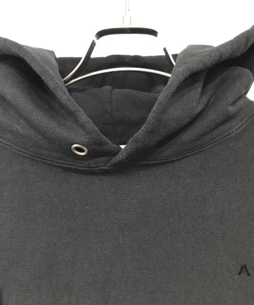 ATON（エイトン）ATON (エイトン) NATURAL DYE URAKE HOODIE ブラック サイズ:04の古着・服飾アイテム