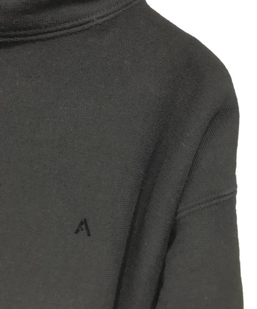 ATON（エイトン）ATON (エイトン) NATURAL DYE URAKE HOODIE ブラック サイズ:04の古着・服飾アイテム