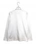 COMME des GARCONS COMME des GARCONS (コムデギャルソン コムデギャルソン) スパンコール装飾長袖カットソー ホワイト サイズ:S：9000円