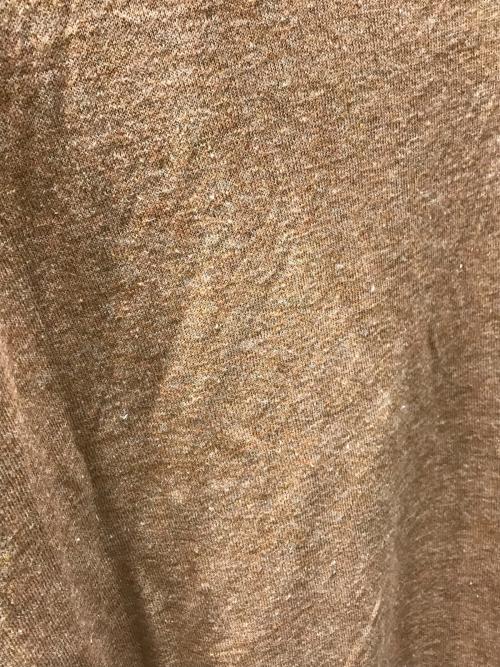 ARTS&SCIENCE（アーツアンドサイエンス）ARTS&SCIENCE (アーツアンドサイエンス) リネンコットンブレンドボートネックニット ブラウン サイズ:1の古着・服飾アイテム