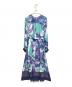 GRACE CLASS (グレースクラス) 24SS アールデコリゾートプリントワンピース ブルー サイズ:38：15000円