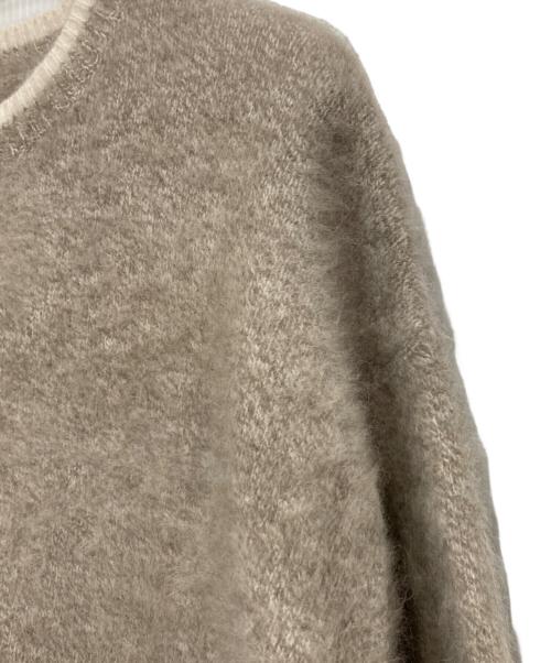 UNITED ARROWS（ユナイテッドアローズ）UNITED ARROWS (ユナイテッドアローズ) フォックスカシミヤニット ベージュ サイズ:FREEの古着・服飾アイテム