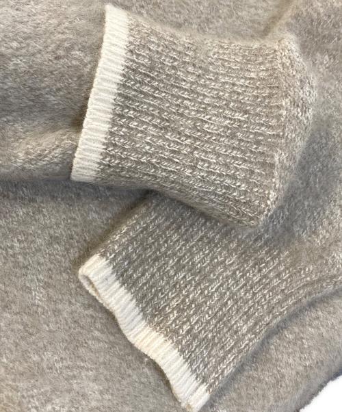 UNITED ARROWS（ユナイテッドアローズ）UNITED ARROWS (ユナイテッドアローズ) フォックスカシミヤニット ベージュ サイズ:FREEの古着・服飾アイテム