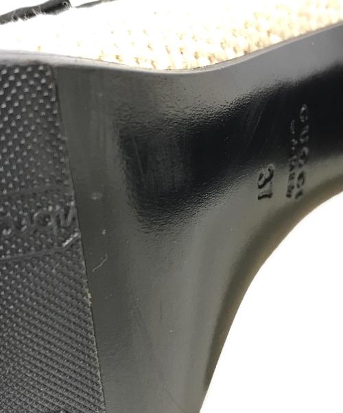 GUCCI（グッチ）GUCCI (グッチ) 1953コレクション ホースビット スタッズヒールシューズ ベージュ×ブラック サイズ:37の古着・服飾アイテム