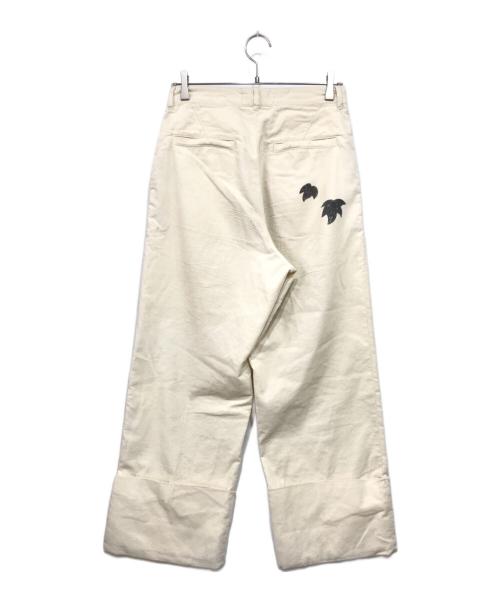 masu（エムエーエスユー）masu (エムエーエスユー) VERDY (ヴェルディ) M.B.C. MEMORIAL PANTS ベージュ サイズ:44の古着・服飾アイテム