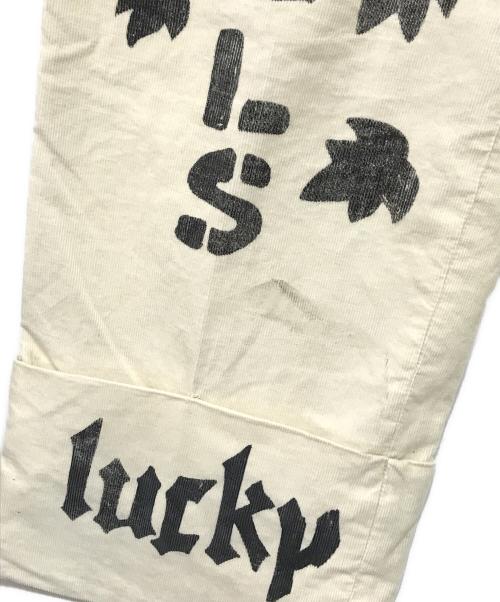 masu（エムエーエスユー）masu (エムエーエスユー) VERDY (ヴェルディ) M.B.C. MEMORIAL PANTS ベージュ サイズ:44の古着・服飾アイテム