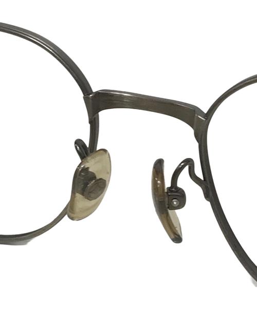 999.9（フォーナインズ）999.9 (フォーナインズ) 伊達眼鏡 シルバー サイズ:48□20 145の古着・服飾アイテム
