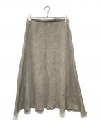 MADISON BLUEマディソンブルー）の古着「フレアスカート」｜ベージュ