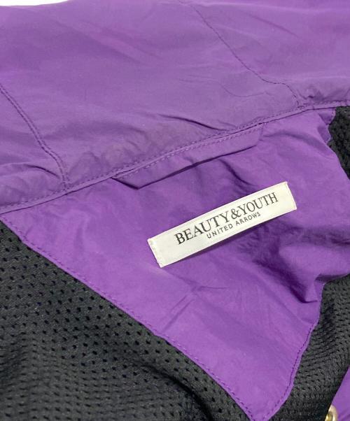 BEAUTY&YOUTH（ビューティーアンドユース）BEAUTY&YOUTH (ビューティーアンドユース) アノラックパーカー パープル サイズ:Freeの古着・服飾アイテム