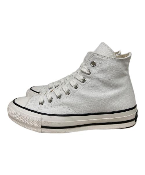 CONVERSE ADDICT（コンバース アディクト）CONVERSE ADDICT (コンバース アディクト) CHUCK TALORハイカットスニーカー ホワイト サイズ:25cmの古着・服飾アイテム