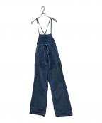 KAPITALキャピタル）の古着「薄キャンバスウェルダーオーバーオール」｜ブルー