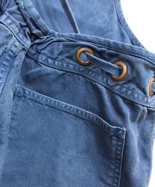 KAPITAL（キャピタル）KAPITAL (キャピタル) 薄キャンバスウェルダーオーバーオール ブルー サイズ:XSの古着・服飾アイテム