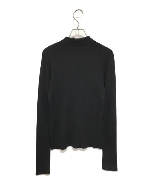 FRED PERRY（フレッドペリー）FRED PERRY (フレッドペリー) 別注リブニットポロシャツ ブラック サイズ:36の古着・服飾アイテム