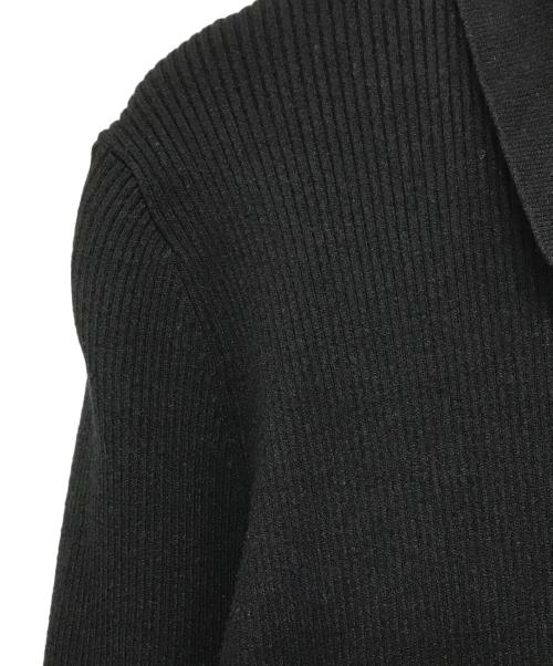 FRED PERRY（フレッドペリー）FRED PERRY (フレッドペリー) 別注リブニットポロシャツ ブラック サイズ:36の古着・服飾アイテム