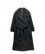 UNITED TOKYOユナイテッドトーキョー）の古着「24AW ビッグカラーコート」｜ブラック