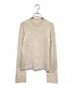 MUSE de Deuxieme Classeミューズ ドゥーズィエム クラス）の古着「BOND RIB プルオーバー」｜ベージュ