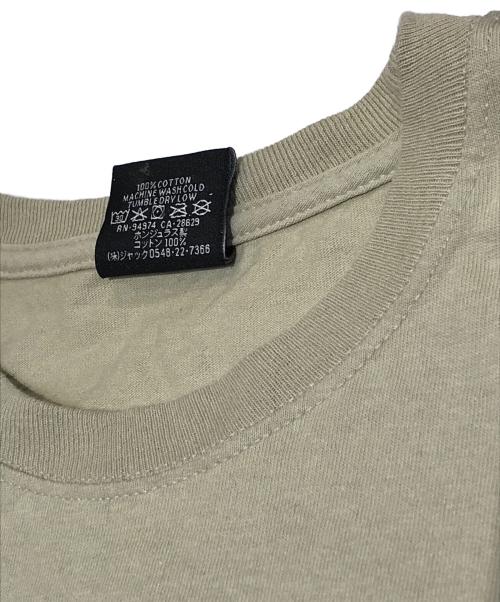 stussy（ステューシー）stussy (ステューシー) 23AW Suits Tee ベージュ サイズ:Mの古着・服飾アイテム